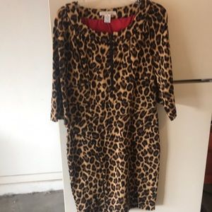 Leopard printed dress size 12